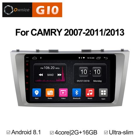 Ownice G10 S9606E  Toyota Camry v40 (Android 8.1)